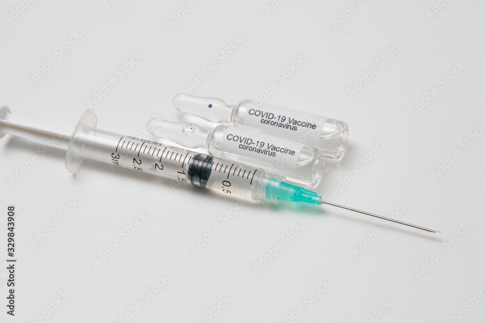 COVID 19 Coronavirus Vaccine and syringe injection It use for prevention, immunization and treatment from COVID-19 COVID 19 Coronavirus Vaccine and syringe injection It use for prevention, immunization and treatment from COVID-19