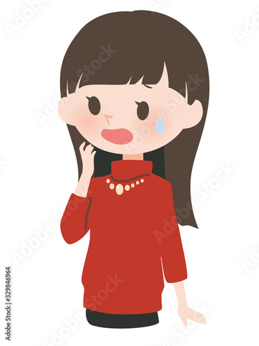 私服女性