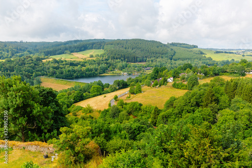 Kronenburg lake in the Eifel region in Germany