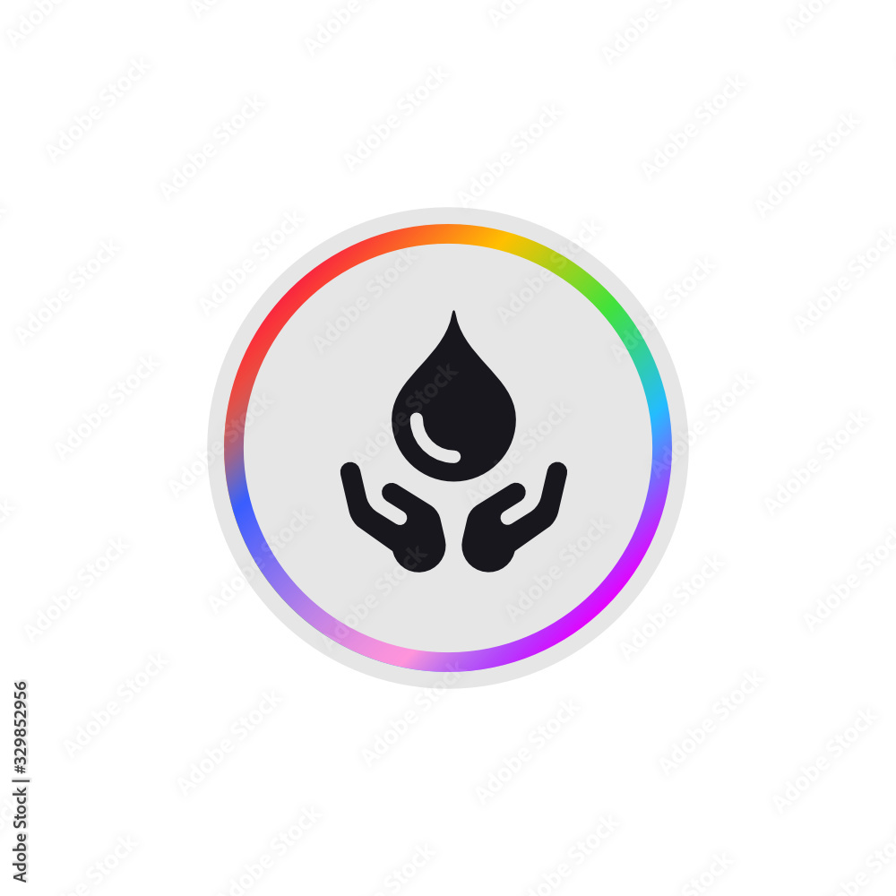 Blood Donation - Modern App Button Blood Donation - Modern App Button