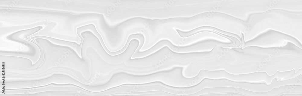 Fototapeta premium White background 3 d with elements of waves in a fantastic abstract design, the texture of the lines in a modern style for wallpaper. Light gray template for wedding ceremony or business presentation.