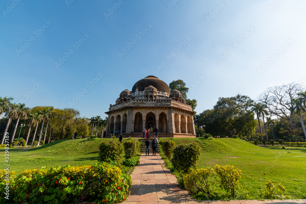 Fototapeta premium Mohammad Shah Tomb, Lodhi Garden, Delhi India