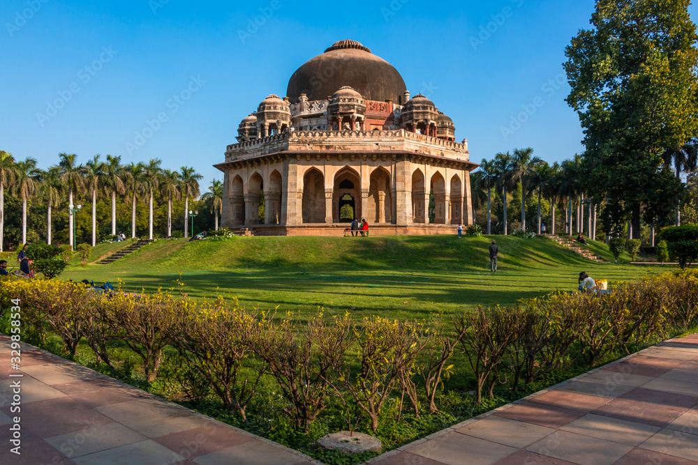 Ταπετσαρία Mohammad Shah Tomb, Lodhi Garden, Delhi India
