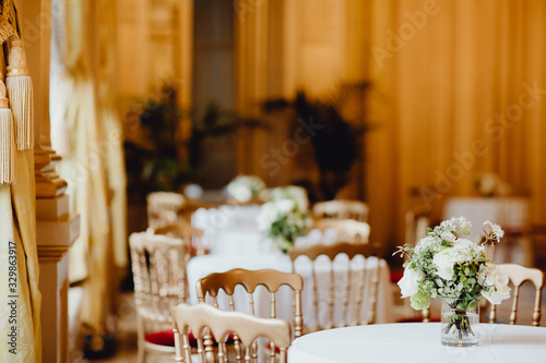 Obraz na płótnie Salle de réception de Mariage parisienne