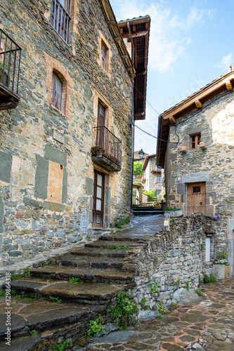 Rupit village in Catalonia, Spain.