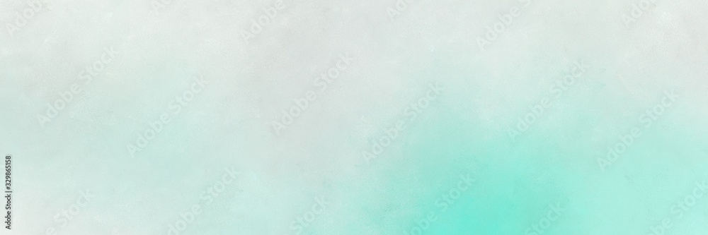 vintage abstract painted background with light gray and powder blue colors and space for text or image. can be used as horizontal background graphic