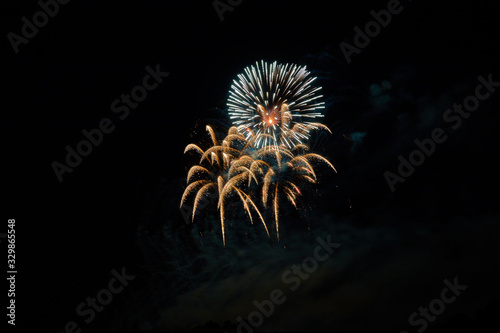 Pyrotechnik im Scharnhauser Park 2019 photo