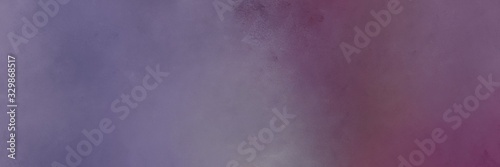 old lavender, old mauve and light slate gray colored vintage abstract painted background with space for text or image. can be used as header or banner