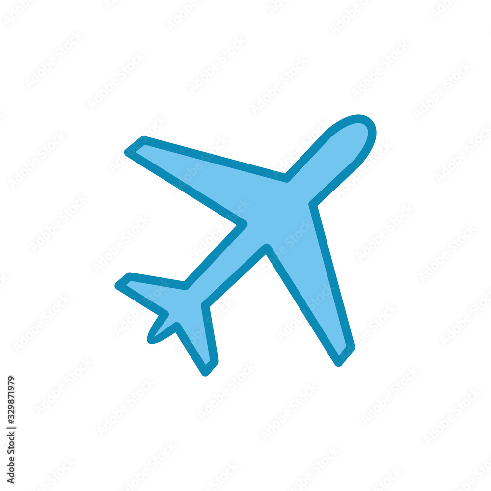 Plane icon isolated on white background. Aeroplane vector icon. Flight transport symbol. Travel element illustration. Holiday symbol. Airplane Plane icon isolated on white background. Aeroplane vector icon. Flight transport symbol. Travel element illustration. Holiday symbol. Airplane
