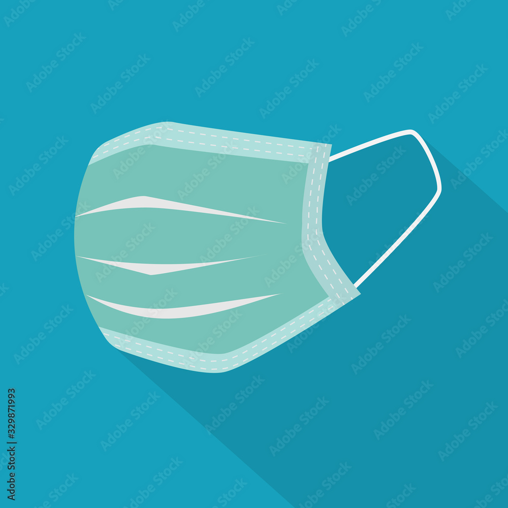 protective medical mask -vector illustration protective medical mask -vector illustration