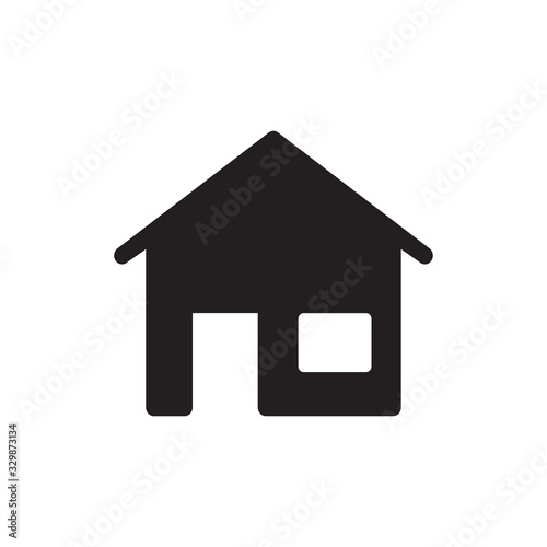 house icon in trendy flat style