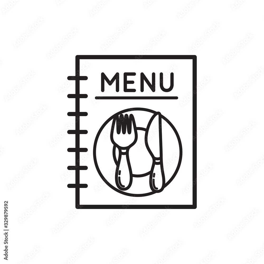 menu icon in trendy flat style menu icon in trendy flat style