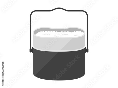 飯盒のイラスト