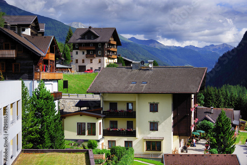 Summer landscape of Heiligenblut village in Austria, Europe