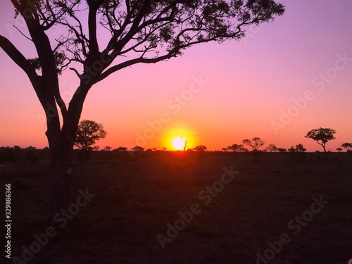 Sunsets and sunrises multiple colours