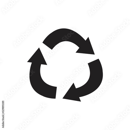 Free Download Recycle icon for webs and apps,solid color - GFXLoad