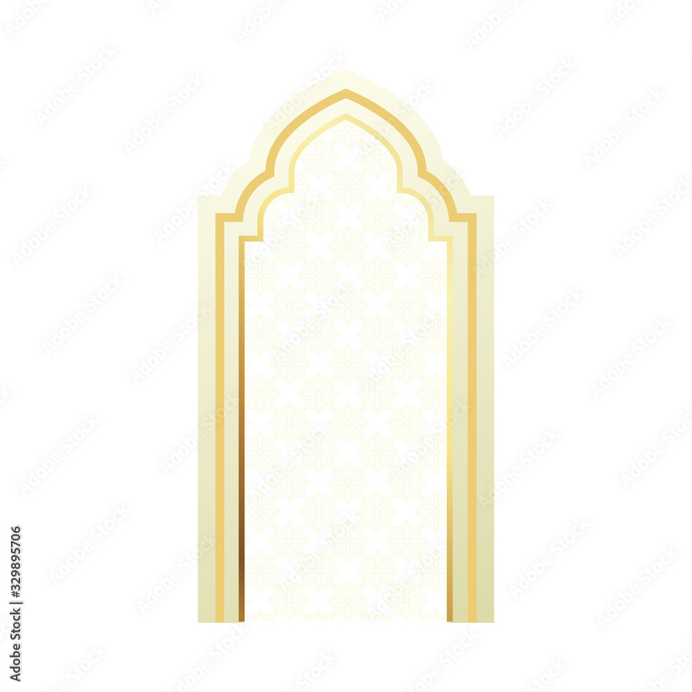 ramadan karem golden arch door icon ramadan karem golden arch door icon