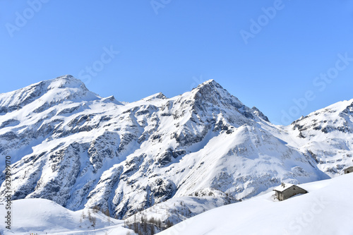 Mountain landscape in Aosta Valley © balenabianca