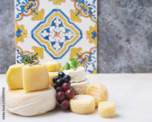 Traditional Portugese semi-soft cheeses