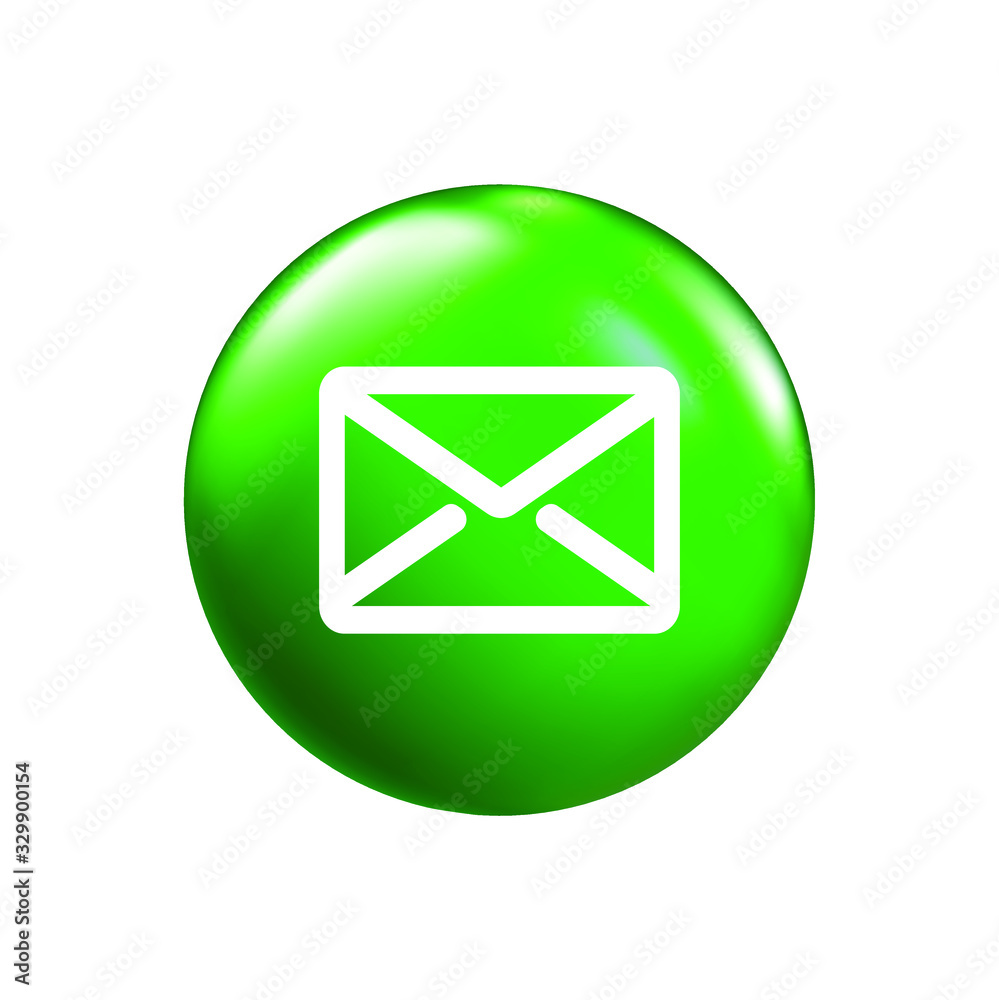 Mail icon, vector isolated EPS image Mail icon, vector isolated EPS image