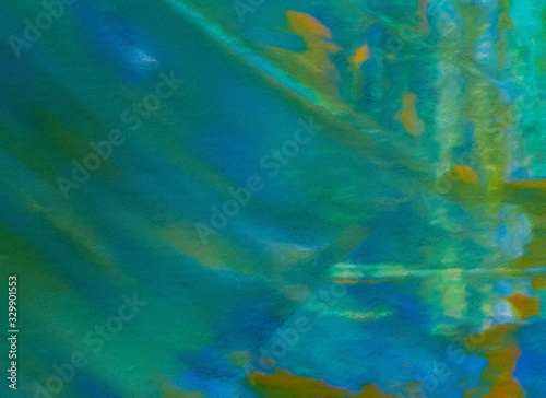 Macro detailed splashes and strokes of oil brush on paper. Simple colorful bright pattern. Old vintage rough texture. HQ design pattern. Shape close up painting.