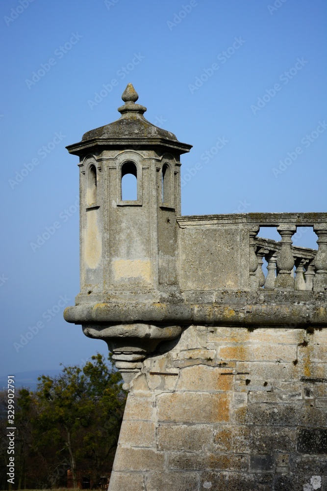 East corner bastion of the castle in Podgortsy East corner bastion of the castle in Podgortsy