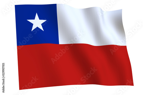Chile Flag waving Free Download Chile Flag waving - GFXLoad