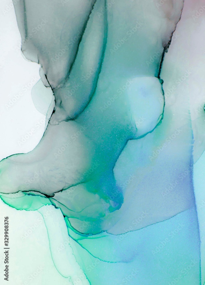 Abstract fluid art in alcohol ink painting technique. Abstract fluid art in alcohol ink painting technique.