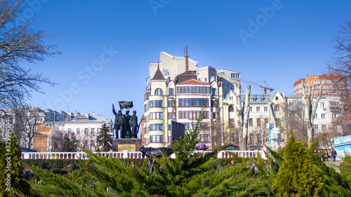 Streets of Rostov-on-Don. city ​​center