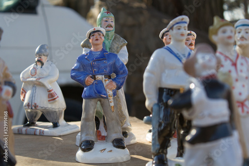 porcelain vintage figurines. soviet art
