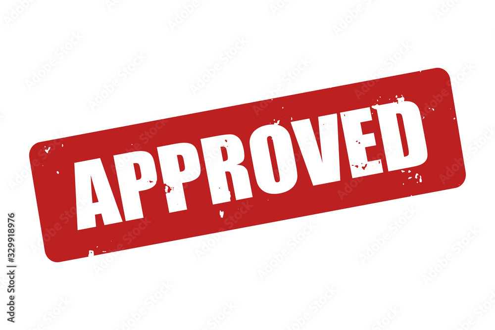 Fototapeta premium Approved