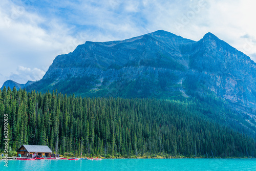 Lake Louise in the Mountains