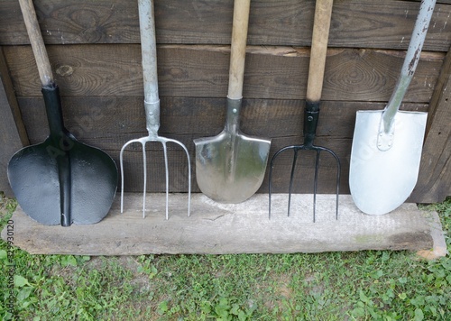 A collection of refurbished hand tools