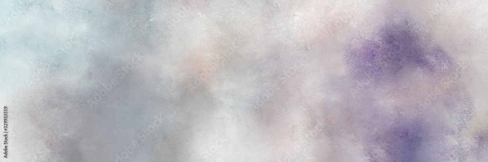 Obraz premium painted old horizontal texture with silver, light slate gray and old lavender color