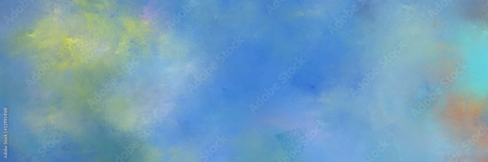 painted old horizontal banner background with cadet blue, light slate gray and tan color painted old horizontal banner background with cadet blue, light slate gray and tan color