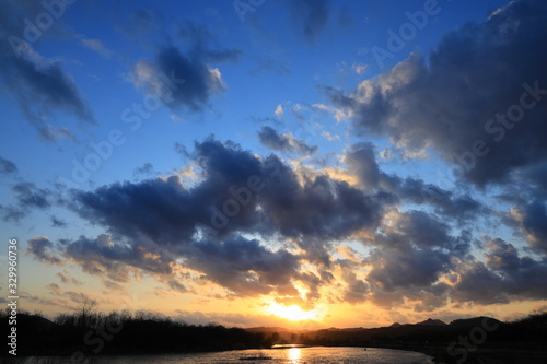 夕焼け空 美しい風景