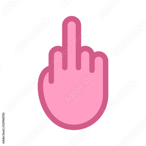 Middle Finger Sign