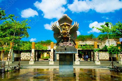 Garuda Fountain Statue in Plaza Kencana - Bali - Indonesia