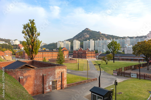 Photography Seodaemun Prison history museum in Seoul South Korea.