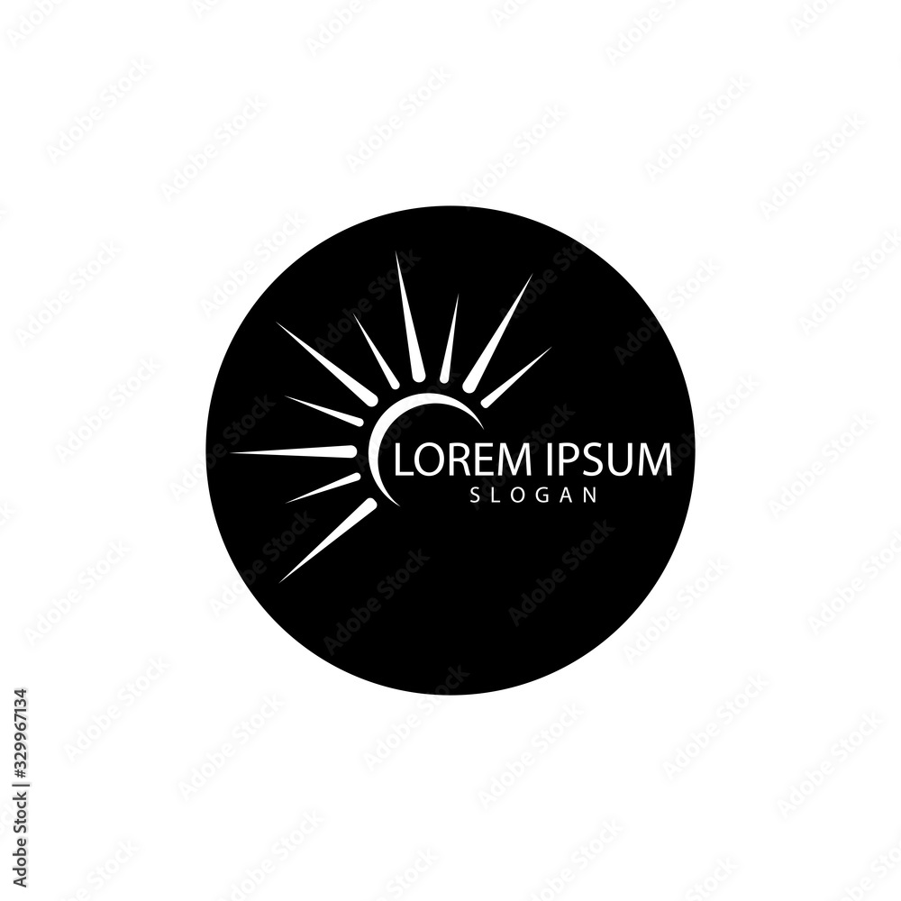 Sun Vector illustration Icon Logo Template design Sun Vector illustration Icon Logo Template design