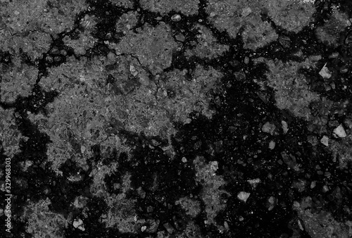 Asphalt road crack background photo