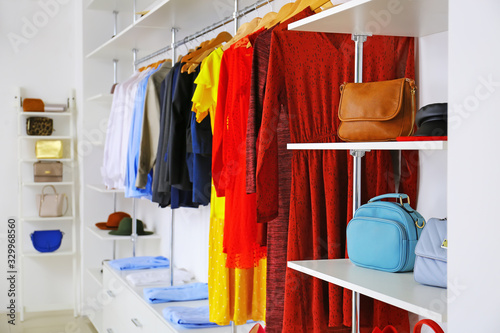 Stylish clothes and accesso...