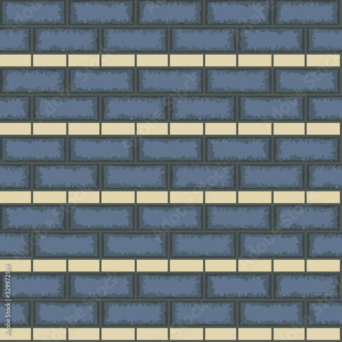 Vector Seamless Brick Texture