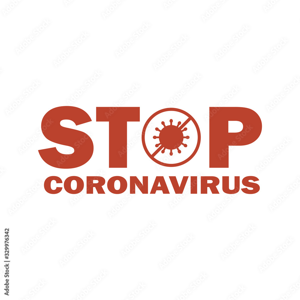 Stop coronavirus. The fight against coronavirus. Pandemic medical concept with dangerous cells. Design vector template Stop coronavirus. The fight against coronavirus. Pandemic medical concept with dangerous cells. Design vector template