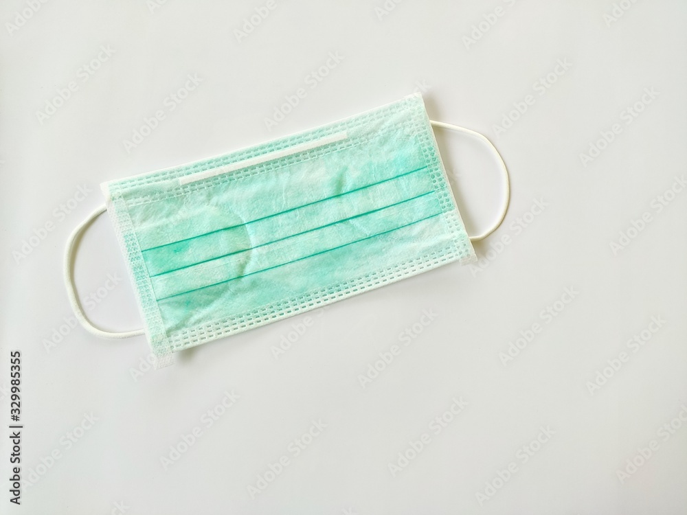 Hygienic mask. Protection against coronavirus, covid19 and pm2.5 air pollution.