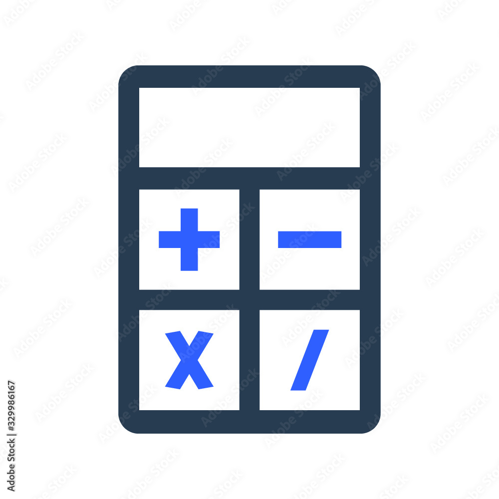 Obraz premium Calculator icon