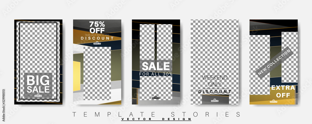 Story background template that can be edited. Vector background for modern designs for social media. Post frame template Story background template that can be edited. Vector background for modern designs for social media. Post frame template