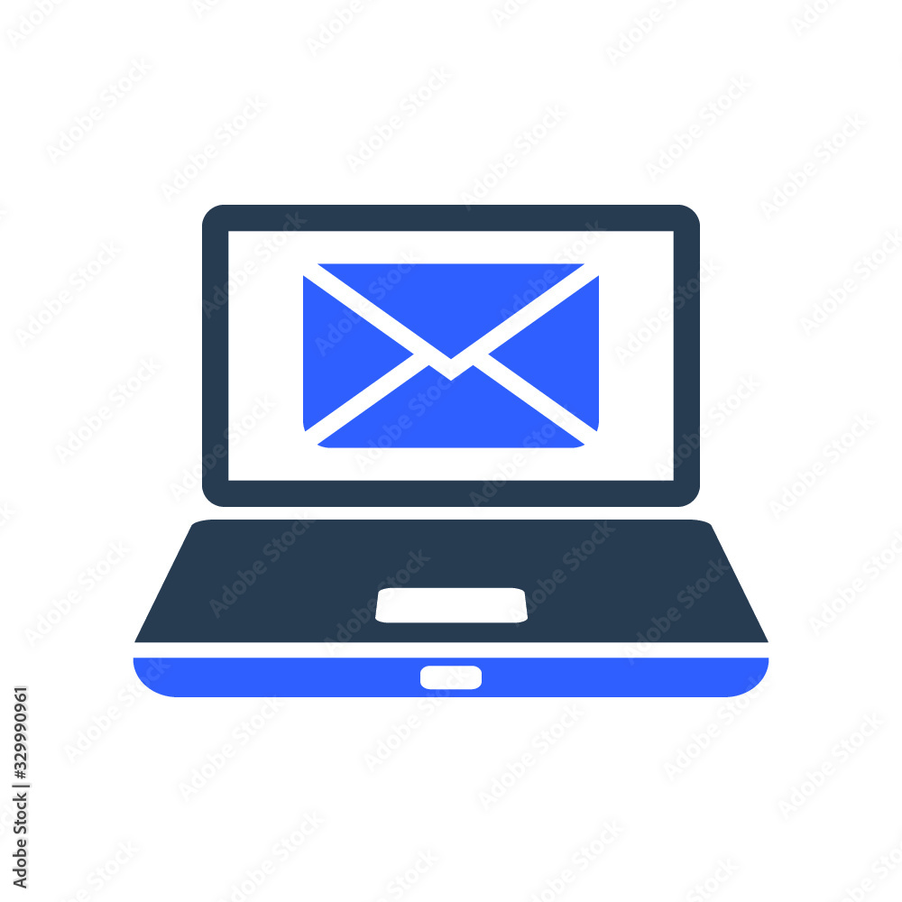 Online mail icon Online mail icon