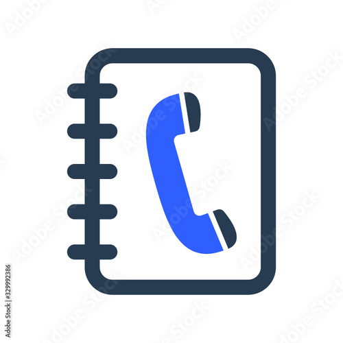 Phone book icon