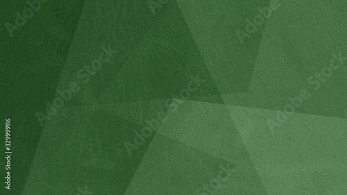 Green vintage geometric layers abstract background